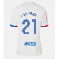 Camisa de time de futebol Barcelona Frenkie de Jong #21 Replicas 2º Equipamento 2023-24 Manga Curta